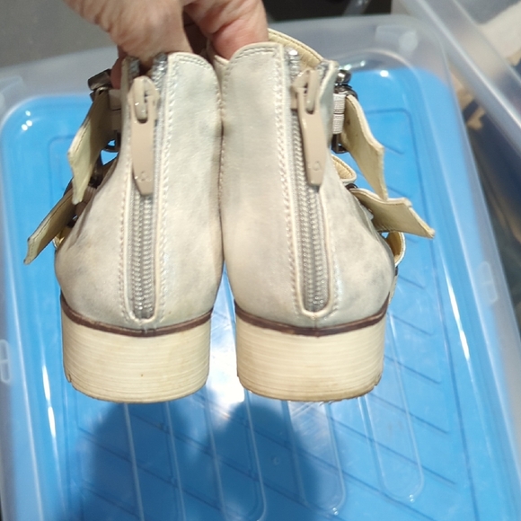 Women's Blue Sandals - Picture 2 of 3